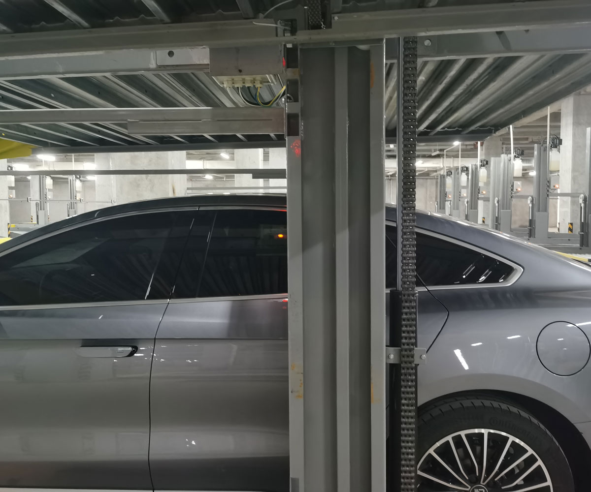 升降橫移立體停車(chē)位安裝